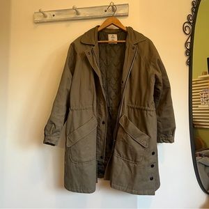 Camo jacket from urban outfitters - coat - manteau léger camo